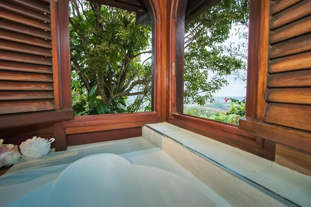 Villa Maison De Charme Avec Piscine Avec Tres Belle Vue Mer Et Campagne Le Vauclin